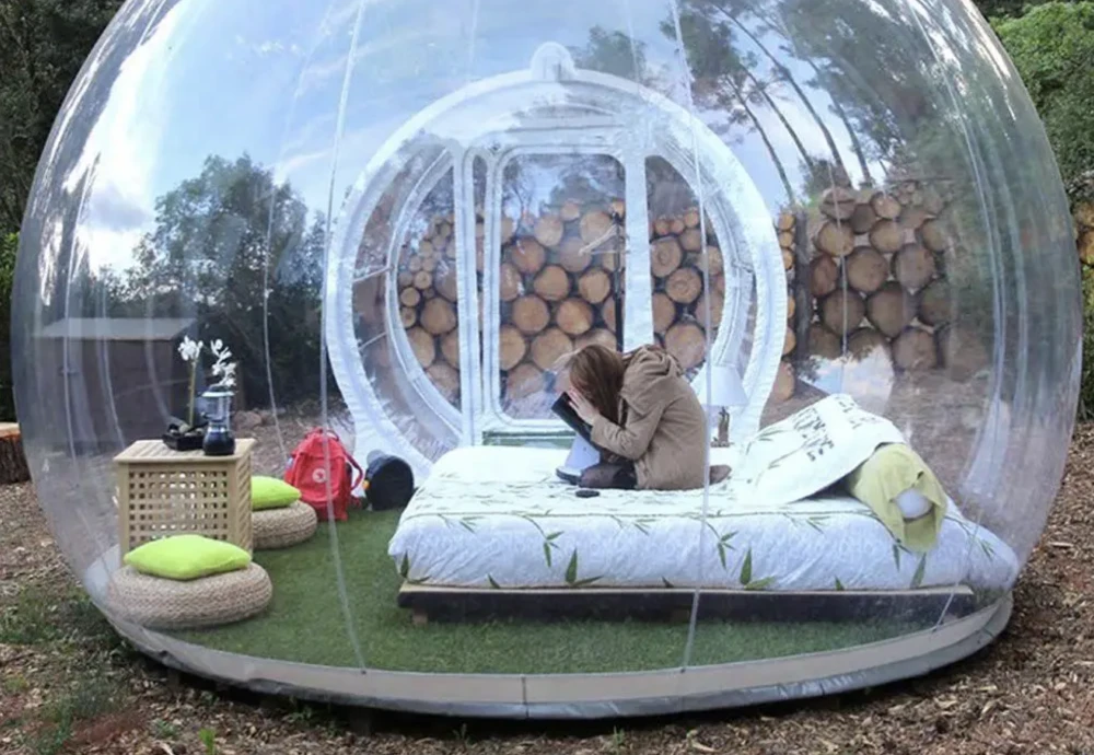 double bubble tent